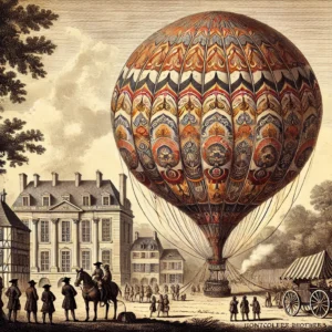 first hot-air balloon
